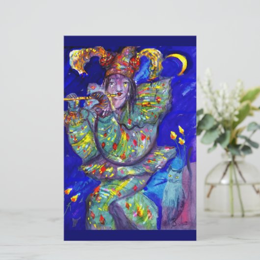 ブルーフルティスト/ヴェネツィアカーニバルナイトスタティオン 便箋 (スタンド正面)