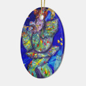 ブルーフルティスト/ヴェネツィアカーニバルナイト セラミックオーナメント (左)