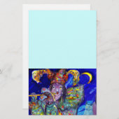 ブルーフルティスト/ヴェネツィアカーニバルナイト 便箋 (正面/裏面)