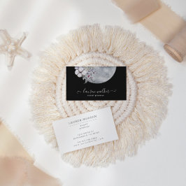 ブルーフルムーンエレガント名刺 名刺