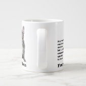 ブルーフレンチママ ジャンボコーヒーマグカップ (裏面)