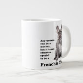 ブルーフレンチママ ジャンボコーヒーマグカップ (正面右)