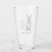 ブルーフレンチーパパ タンブラーグラス (裏面)