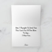 ブルーフレーズあいさつカスタマイズきカード カード (内部)