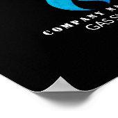 ブルーフレーム、ガスエンジニアおよびサプライヤー ポスター (角)