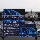 ブルーフレーム、ガスエンジニアおよびサプライヤー 名刺