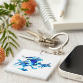 ブルーフロストドラゴン キーホルダー (正面右)