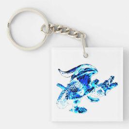 ブルーフロストドラゴン キーホルダー