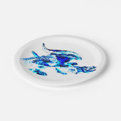 ブルーフロストドラゴン ペーパープレート (アングル)