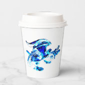 ブルーフロストドラゴン 紙コップ (裏面)