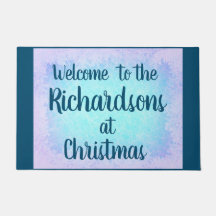 ブルーフロストファミリーパーソナライズされたウェルカム