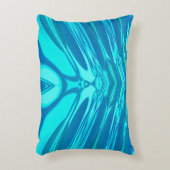 ～ブルーフロス～フラクタルデザイン～ アクセントクッション (正面(垂直))