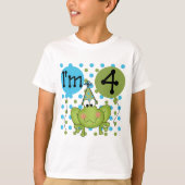 ブルーフロッグ4th誕生日Tシャツとギフト Tシャツ (正面)