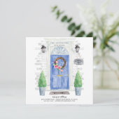 ブルーフロントドアの動きのお知らせ 招待状 (スタンド正面)