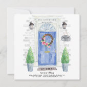 ブルーフロントドアの動きのお知らせ 招待状 (正面)