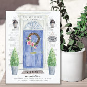 ブルーフロントドアの動きのお知らせ 案内ポストカード