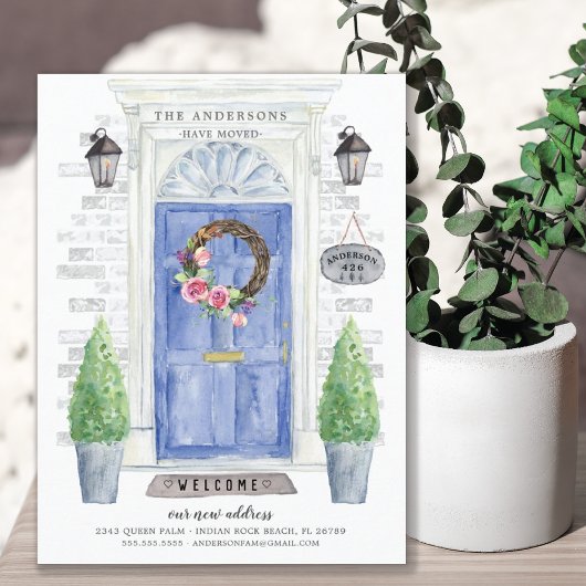 ブルーフロントドアの動きのお知らせ 案内ポストカード