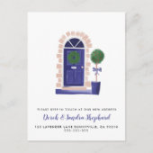 ブルーフロントドア移動した住所の変更 案内ポストカード (正面)