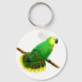 ブルーフロントAmazon Parrot Keychain キーホルダー