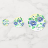 ブルーフローズンテーブル紙吹雪 コンフェッティ (裏面)