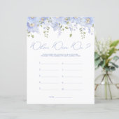 ブルーフローラどこ我々ブライダルシャワーゲーム (スタンド正面)