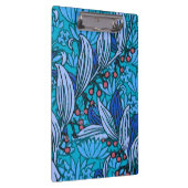 ブルーフローラアンティークボーモダンホ クリップボード (右)