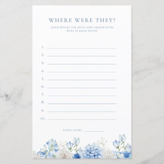 ブルーフローラアーチブライダルシャワーどこ (正面)