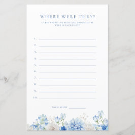 ブルーフローラアーチブライダルシャワーどこ