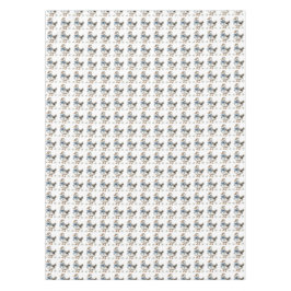 ブルーフローライースターダック テーブルクロス