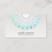 ブルーフローラウェルネス&ホリスティック健康アポイントメント 予約カード (正面)