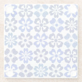 ブルーフローラエレガンスコースター ガラスコースター (裏面)