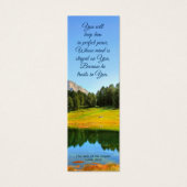 ブルーフローラエレガントスピリチュアル聖句 (正面)