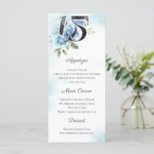 ブルーフローラキンセアニェラ15th Birthday Partyメニュー メニュー (スタンド正面)