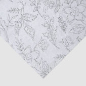 ブルーフローラシリーズデザイン12 薄葉紙 (詳細)