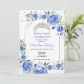 ブルーフローラシルバーティアラ王女キンセアニェラ 招待状 (スタンド正面)