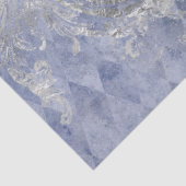 ブルーフローラスカルシリーズデザイン10 薄葉紙 (詳細)