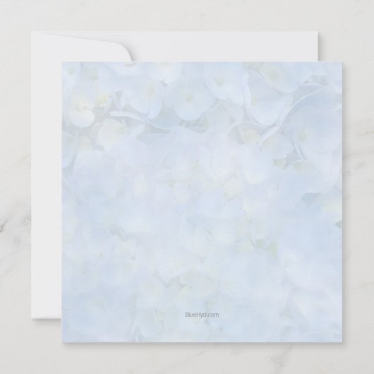 ブルーフローラスクエアリハーサルディナー招待状 招待状