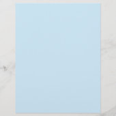 ブルーフローラスクラップブックエフェメラ (裏面)