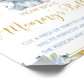 ブルーフローラゾウどのように大きいママの腹ゲーム ポスター (角)