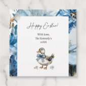 ブルーフローラダックイースター フェイバータグ (正面)