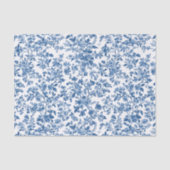 ブルーフローラチノイスリートイレギンガム 薄葉紙 (正面)