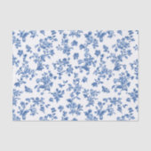 ブルーフローラチノイスリートイレギンガム 薄葉紙 (正面)