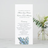 ブルーフローラデルフィニウムブーケ プログラム (スタンド正面)