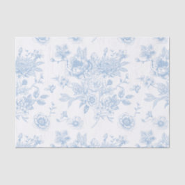 ブルーフローラトイル 薄葉紙