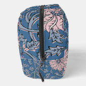 ブルーフローラハンドブロックスタイル化粧料バッグ ドップキット (右)