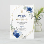 ブルーフローラバウティゾスペインの招待状 招待状 (スタンド正面)