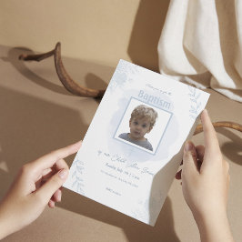 ブルーフローラバプテクラシックィス – エレガントと 招待状