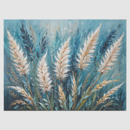 ブルーフローラパンパスグラス 薄葉紙