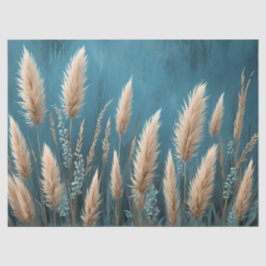 ブルーフローラパンパスグラス 薄葉紙