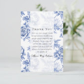 ブルーフローラフォト悔やみや弔慰葬儀記念館 サンキューカード (スタンド正面)